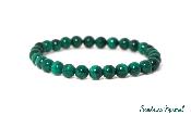 Bracelet Malachite - Perles 6mm