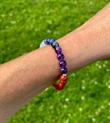 Bracelet 7 Chakras - Perles 6mm
