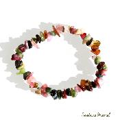 Bracelet Tourmaline multicolore - Baroque
