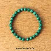 Bracelet Malachite - Perles 6mm 