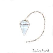 Pendule en Cristal de roche