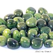 Jade néphrite - pierre roulée