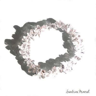 Bracelet Cristal de roche - Baroque