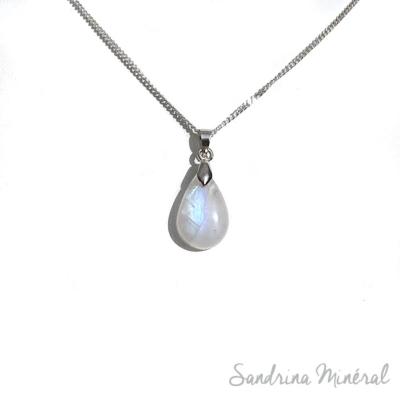 Pendentif Pierre de lune - goutte