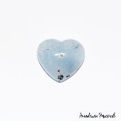 Cœur Agate dendritique - 35mm