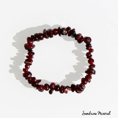 Bracelet Grenat - Baroque