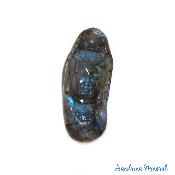 Déesse "Guan Yin" en  Labradorite 