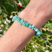 Bracelet Amazonite - Baroque