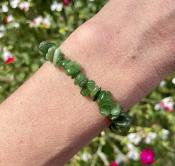 Bracelet Jade néphrite - Baroque