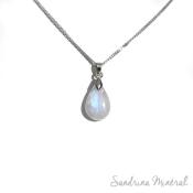 Pendentif Pierre de lune - goutte
