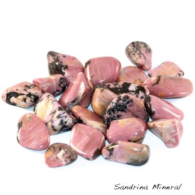 Rhodonite - pierre roulée