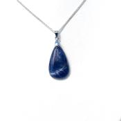 Pendentif "Goutte" Sodalite de Namibie - Extra