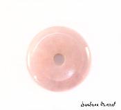 Donut ou Pi chinois - Quartz rose