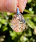 Pendentif en Quartz Lodolite - Goutte n°3