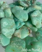 Chrysoprase - pierre roulée           