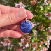 Pendentif "Rond" Sodalite de Namibie - Extra