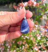 Pendentif "Goutte" Sodalite de Namibie - Extra